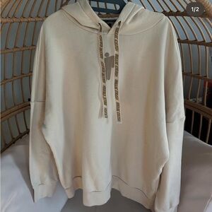 Women's Billie Eilish Cream Hoodie Sweater